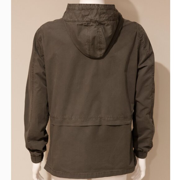 Men's American Rag 100% Cotton Parka Hooded Jacket Gray Perfect Condition Size M - Picture 2 of 7